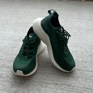 APL Women’s Athletic Sneakers in Forest Green and White